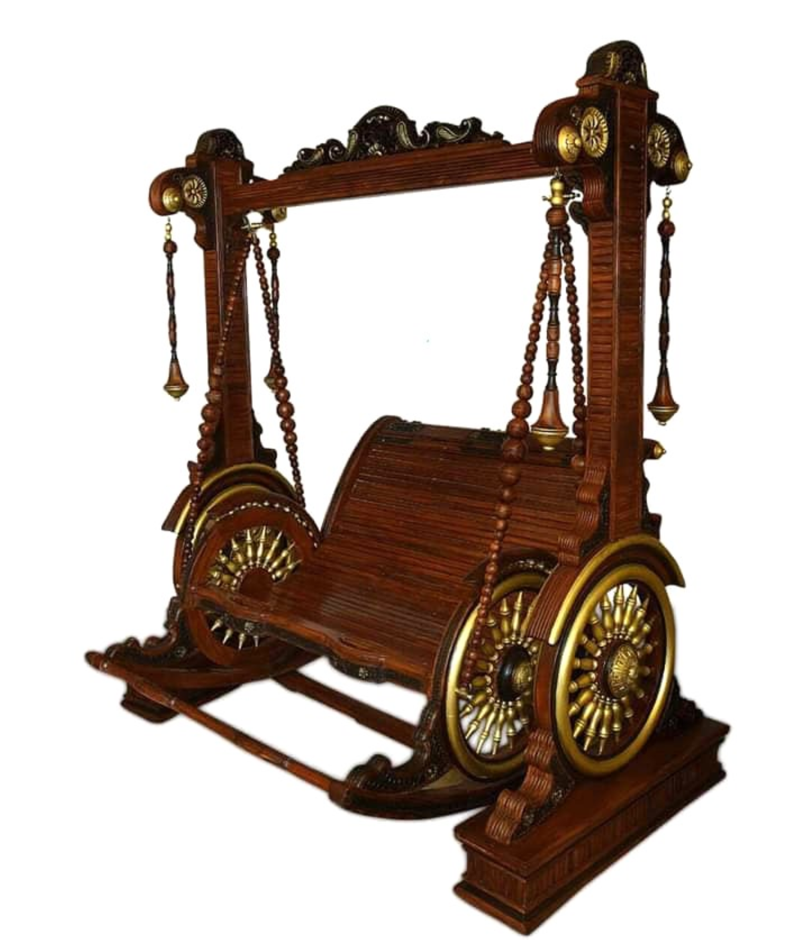 Luxury Wooden Swing for Home & Garden Handcrafted Premium Wooden Swing Albaik Furniture