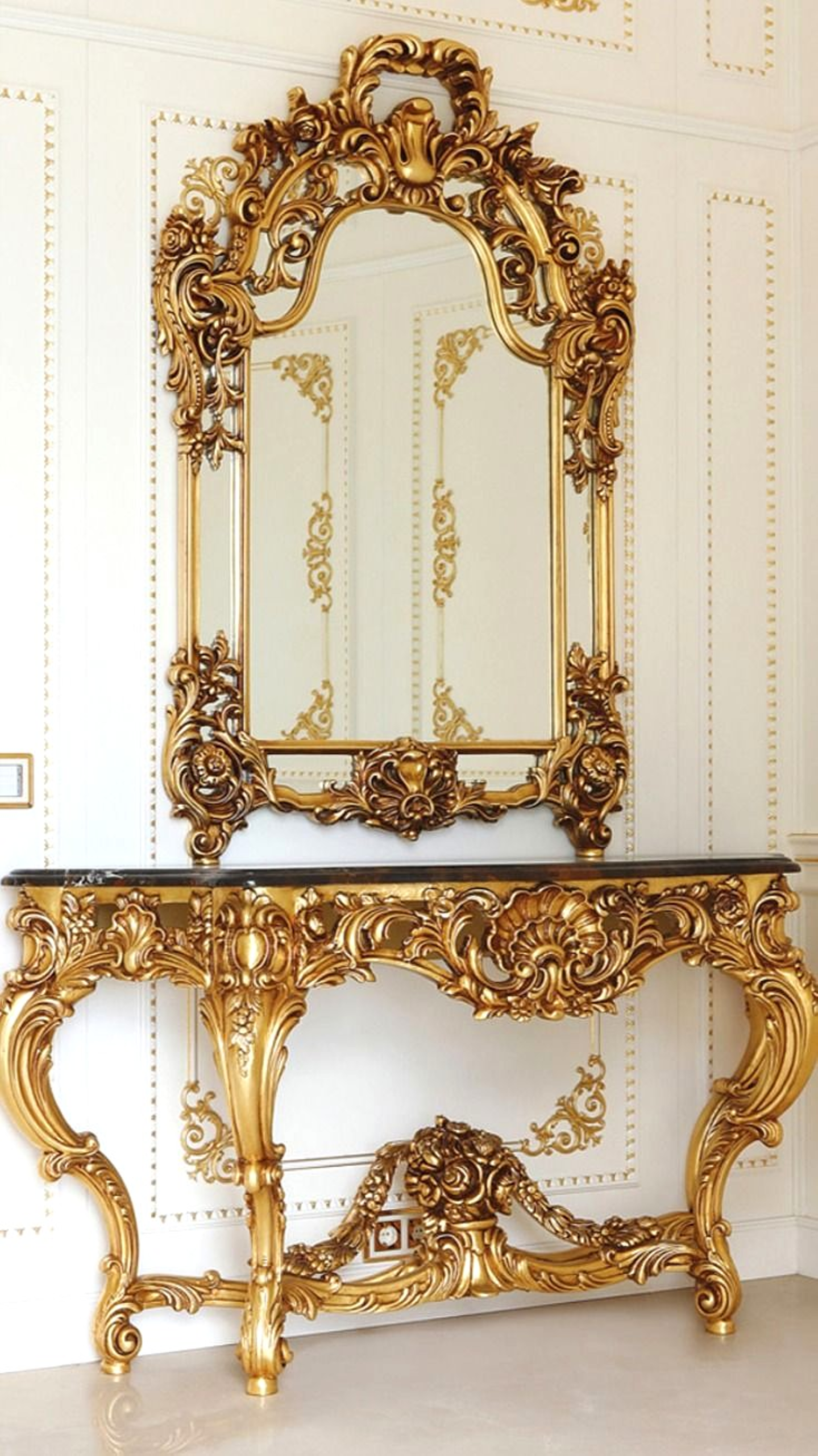 Modern Luxury Console Table Frame for Elegant Living Spaces