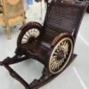 Rocking Swing Easy Chair Premium Wooden Hanging Swing Chair Albaik Furniture
