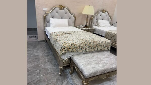 moderen singal bed design wooden
