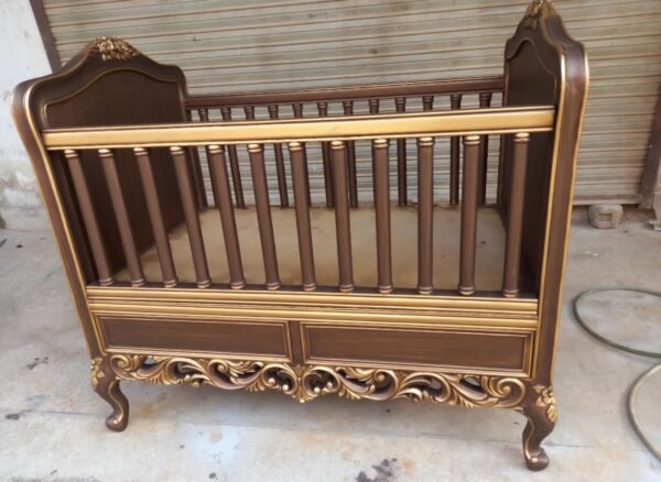 Baby Cot Design Safe, Stylish & Comfortable Wooden Baby Cot Albaik Furniture