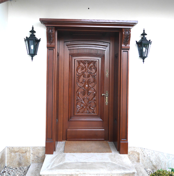 Main Wooden Door Design Premium Solid Wood Front Doors Albaik Furniture