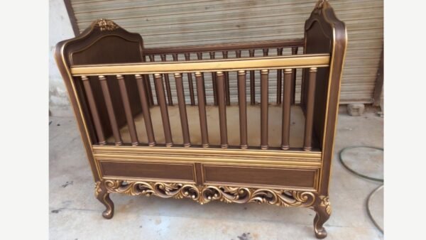 Baby Cot Design Safe, Stylish & Comfortable Wooden Baby Cot Albaik Furniture