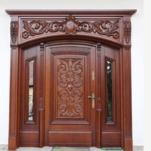 Main Wooden Door Design Premium Solid Wood Front Doors Albaik Furniture