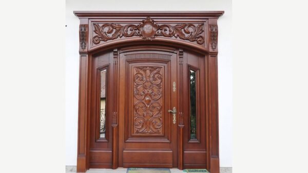 Main Wooden Door Design Premium Solid Wood Front Doors Albaik Furniture