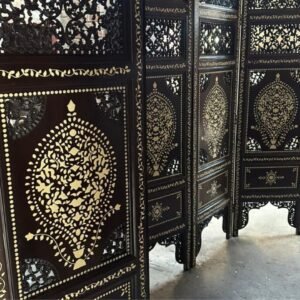 Wooden Room Divider Partition Design – Stylish & Custom Wooden Partitions Albaik Furniture~
